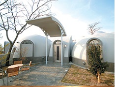 The Japan Dome House - a prefabricated concept home by i-Home.