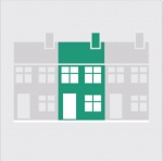 Terraced Houses Icon