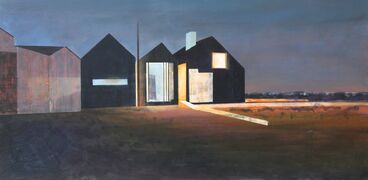 ‘Shingle House At Dusk‘ by Euan McGregor