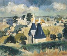 ’Oast Houses, Menston, Yorkshire’ by John Cooper of the ELG