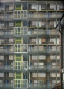 ’Camberwell Flats I (by Day)’ by David Hepher 1983.
