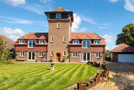 Converted water tower in Goring, West Sussex.