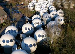 ‘Bolwoningen’ or ‘Bulb Houses’ Netherlands by Dutch artist and sculptor Dries Kreijkamp