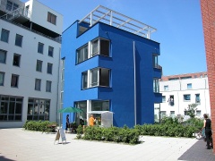 The Blue House (Het Blauwe Huis), Ijburg, Amsterdam