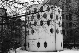 The Melnikov House Moscow, Russia 1929 by architect Konstantin Melnikov is a classic residence that represents the forefront of the 1920's Russian avant-garde.