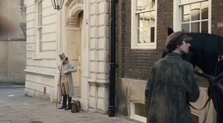 David’s expensive lodging house, while training to be a proctor, is another Inner Temple property, Farrar’s Building. It is located next to the Templar Church and named after Thomas Farrar, Treasurer of this set of chambers in 1679.