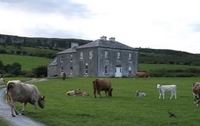 Glanquin Farmhouse, Clare, Ireland used for the exterior shots of the Craggy Island parochial house in Father Ted.