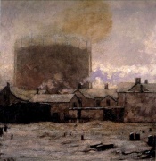 'The Gas Works' - by Canadian artist Lawren Harris (1885–1970)