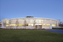 Circular Home at Preston Hollow, North Dallas by architect Lionel Morrison in 2007