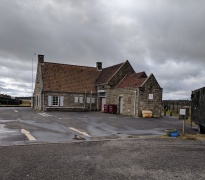 Anstruther Nuclear Bunker made to look like a farmhouse for security.
