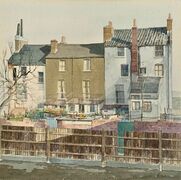 ‘Terraced Houses’ by Paul Bisson (b. 1938)