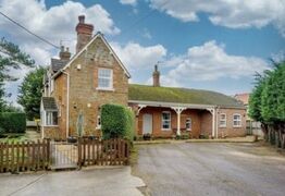 The old railway station at Snettisham in Norfolk