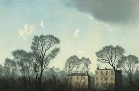 ‘Regent’s Canal‘ by Algernon Cecil Newton 1927 (Private Collection).