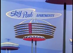 The Sky Pad Apartments, home to The Jetsons.