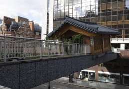 ‘Bridging Home, London’ by Korean artist Do Ho Suh, commissioned by Art Night and Sculpture in the City,