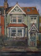 'Minty Green, Edwardian House, Farrer Road', Crouch End by Alan Lancaster