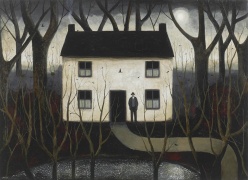 'Crow Wood' 2015 by self taught British artist John Caple