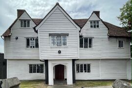 ’Whitehall’ in Cheam, SW London, a Tudor home built in the 1500s.