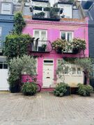 House in St Lukes Mews, London W11 used in Love Actually.