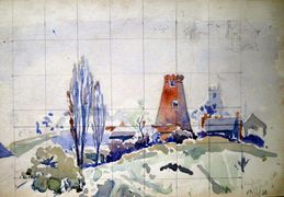 ‘Rayleigh Mount’ by Walter Steggles 1936