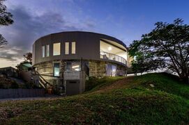 The Reservoir, Queensland Australia. Converted to a four bedroom home from a 1930s concrete water tower by owners Ray and Bev Meads.