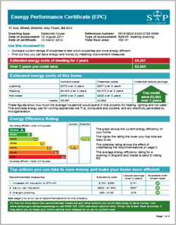 Example EPC Report