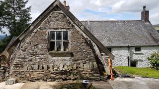 Cruck Hall in Denbighshire