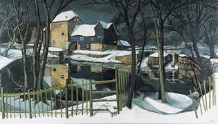 'Mill near Midhurst' by Bruce Barnden, 1961