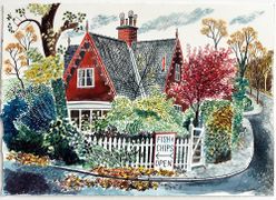 ’Cottage’, by contemporary artist Emily Sutton.