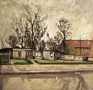 ‘Prefabs’ by Albert Turpin of the East London Group