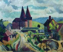 'Oast Houses by John Cooper 1934