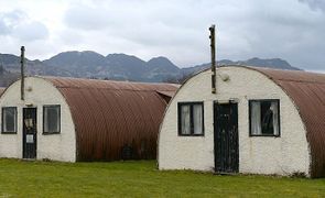 Cultybraggan Camp, Perthshire was built to house prisoners of war, but is being converted into housing.